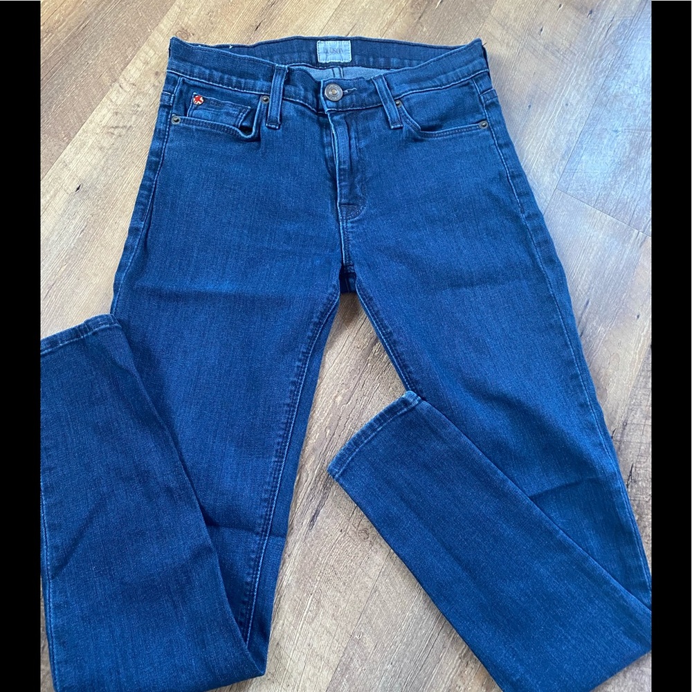 Hudson mid rise Nico skinny jeans